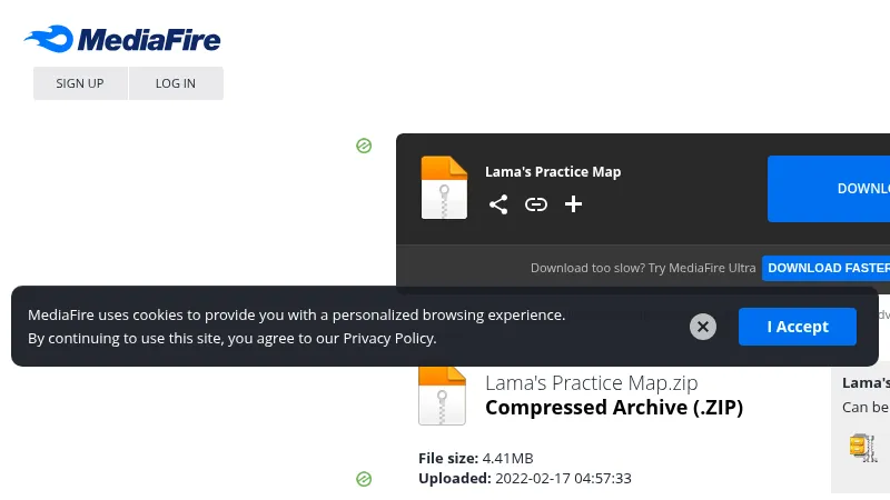 Lama's Practice Map (Preemptive Spikes)