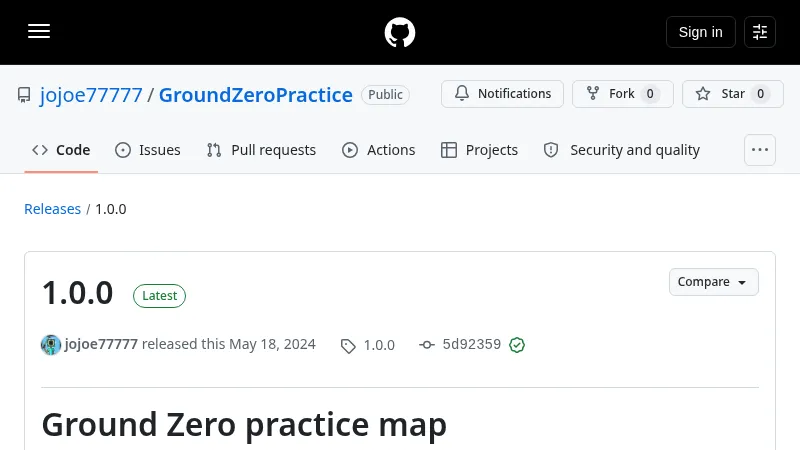 Ground Zero Practice